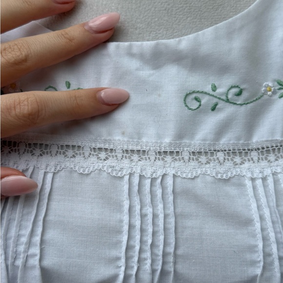 Barbizon white short sleeve mini dress - Picture 10 of 13